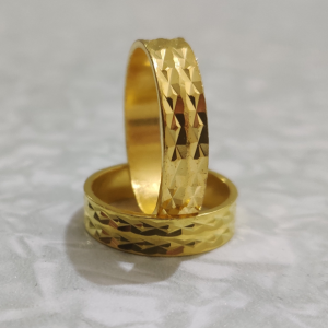 golden plated ring